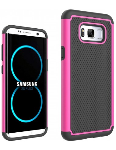 Coque Galaxy S8 Plus silicone football grain