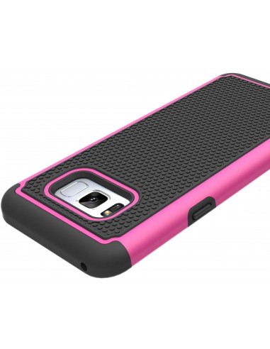 Coque Galaxy S8 Plus silicone football grain