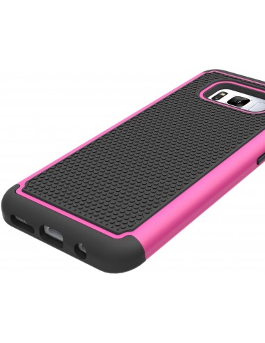 Coque Galaxy S8 Plus silicone football grain