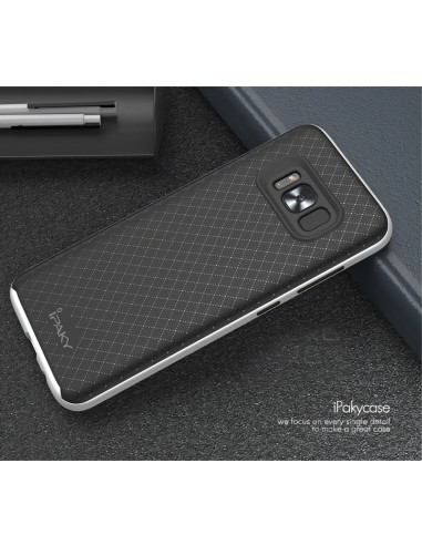 Coque Galaxy S8 Plus silicone ipaky 2 en 1