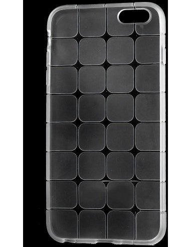 Coque iPhone 6 et iPhone 6s silicone carré