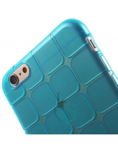 Coque iPhone 6 et iPhone 6s silicone carré