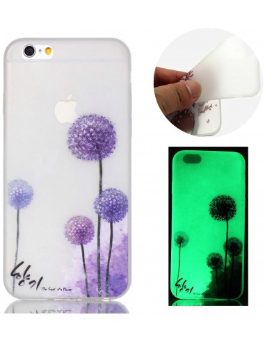 Coque iPhone 6s et iPhone 6 phosphorecente pissenlit