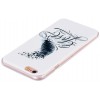 Coque iPhone 6s et iPhone 6 silicone plume