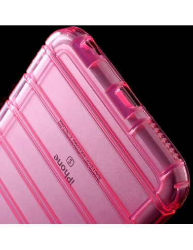 Coque iPhone 6s et iPhone 6 silicone anti-chocs stripes 