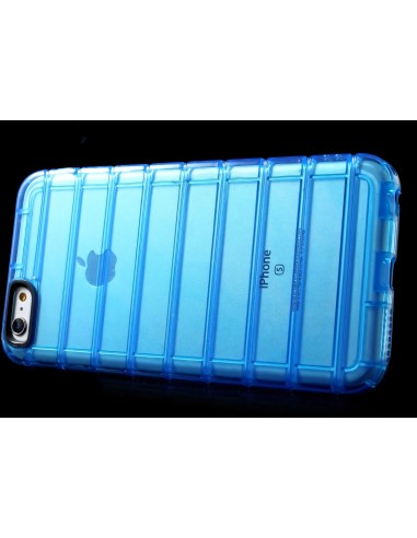 Coque iPhone 6s et iPhone 6 silicone anti-chocs stripes 
