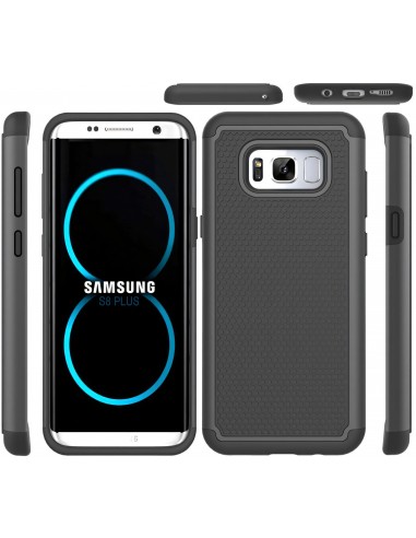 Coque Galaxy S8 Plus silicone football grain