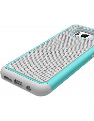 Coque Galaxy S8 Plus silicone football grain