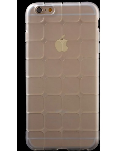 Coque iPhone 6 et iPhone 6s silicone carré