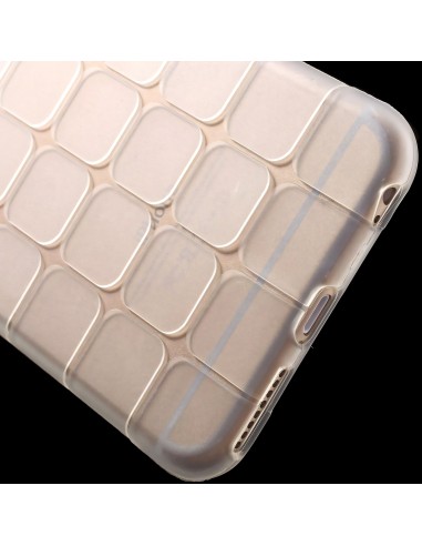 Coque iPhone 6 et iPhone 6s silicone carré