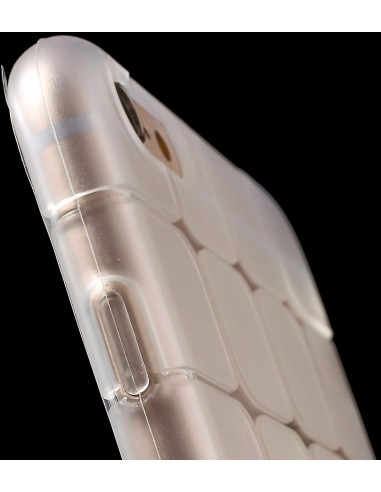 Coque iPhone 6 et iPhone 6s silicone carré