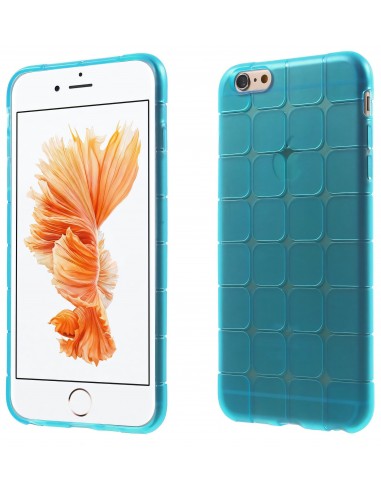 Coque iPhone 6 et iPhone 6s silicone carré
