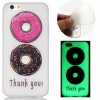 Coque iPhone 6s et iPhone 6 phosphorecente donuts