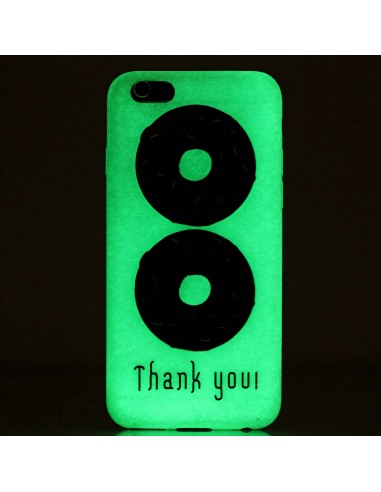 Coque iPhone 6s et iPhone 6 phosphorecente donuts