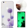 Coque iPhone 6s et iPhone 6 phosphorecente pissenlit