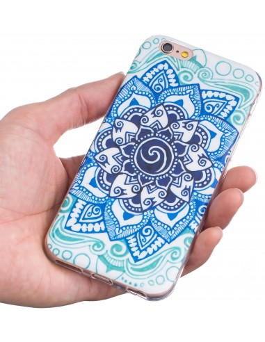Coque iPhone 6s et iPhone 6 silicone fleurs