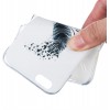Coque iPhone 6s et iPhone 6 silicone plume