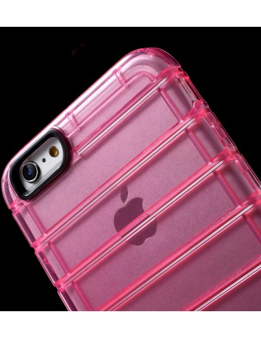 Coque iPhone 6s et iPhone 6 silicone anti-chocs stripes 