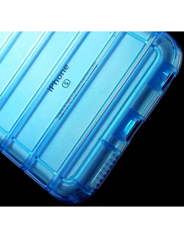 Coque iPhone 6s et iPhone 6 silicone anti-chocs stripes 