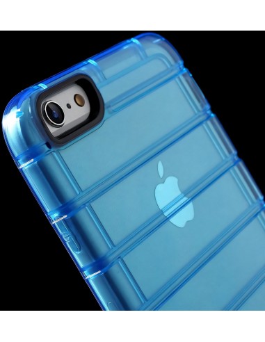 Coque iPhone 6s et iPhone 6 silicone anti-chocs stripes 