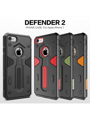 Coque iPhone 8 et iPhone 7 anti-choc hybridnillkin defender 2