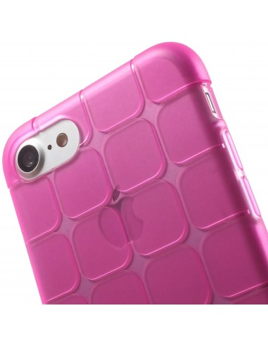 Coque iPhone 8 et iPhone 7 silicone magic cube