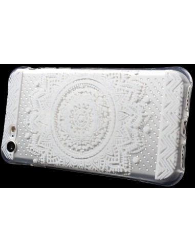 Coque iPhone 8 et iPhone 7 silicone - fantaisie mandala