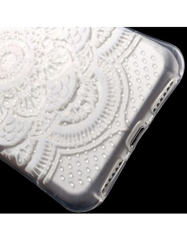 Coque iPhone 8 et iPhone 7 silicone - fantaisie floral