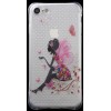 Coque iPhone 8 et iPhone 7 silicone - fantaisie butterfly