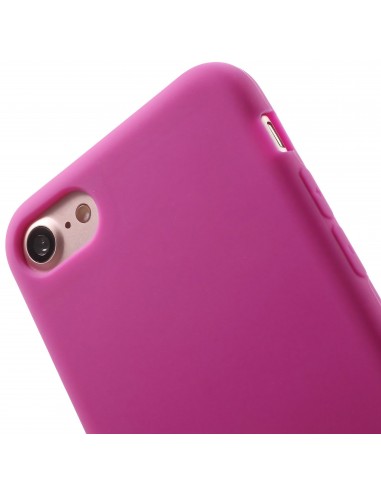 Coque iPhone 8 et iPhone 7 silicone souple matte