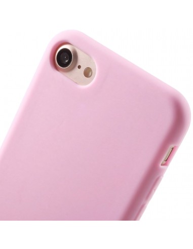 Coque iPhone 8 et iPhone 7 silicone souple matte