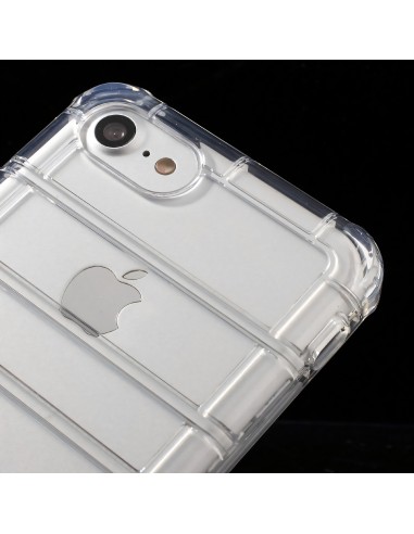Coque iPhone 8 et iPhone 7 silicone transparent anti-chocs