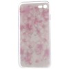 Coque iPhone 8 et iPhone 7 silicone souple peach flowers