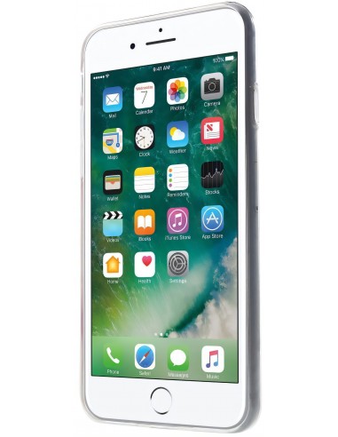 Coque iPhone 8 et iPhone 7 silicone souple free girl