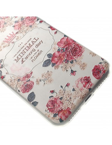 Coque iPhone 8 et iPhone 7 silicone souple free girl