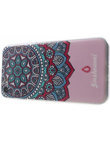 Coque iPhone 8 et iPhone 7 silicone souple nice mandala