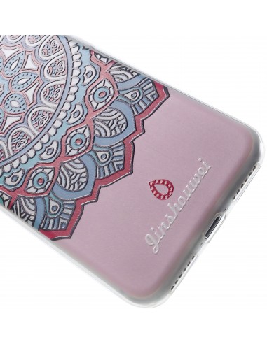 Coque iPhone 8 et iPhone 7 silicone souple nice mandala