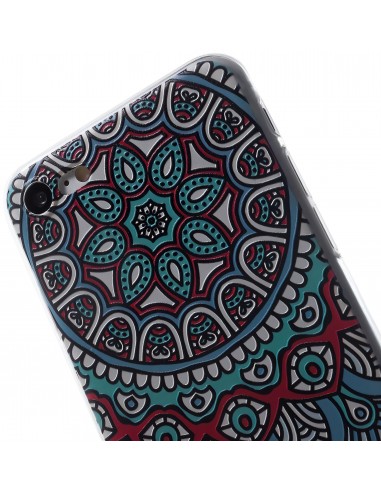 Coque iPhone 8 et iPhone 7 silicone souple nice mandala