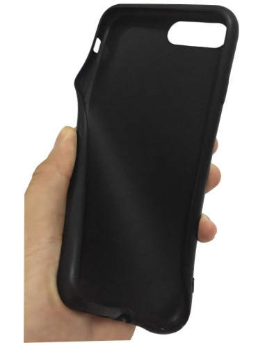 Coque iPhone 8 Plus et 7 Plus silicone white dsp