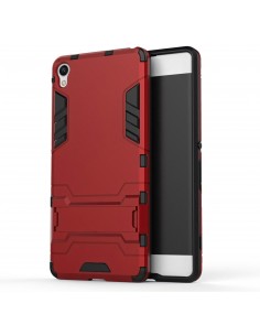 Coque sony Xperia XA silicone hybrid 2 en 1 Rouge Coque sony Xperia XA silicone hybrid 2 en 1 Rouge