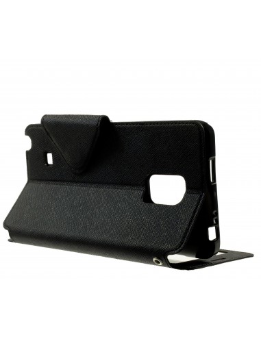 Etui galaxy note edge avec fenetre