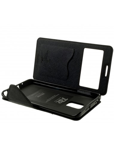 Etui galaxy note edge avec fenetre