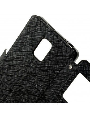 Etui galaxy note edge avec fenetre