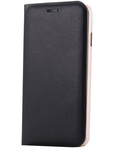 Etui iPhone 8 et iPhone 7 style cuir retro avec insert carte 
