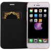 Etui iPhone 8 et iPhone 7 style cuir retro avec insert carte 