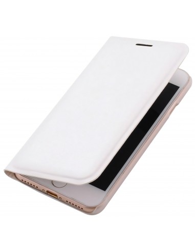 Etui iPhone 8 et iPhone 7 style cuir retro avec insert carte 