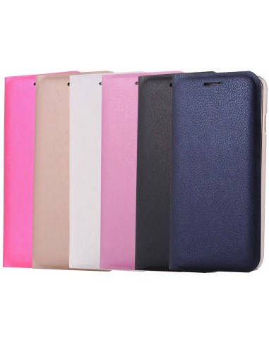 Etui iPhone 8 et iPhone 7 style cuir retro avec insert carte 