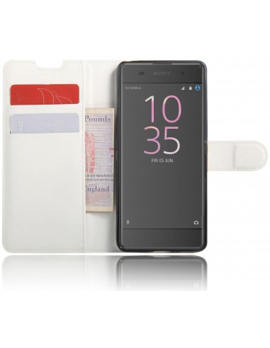 Etui sony Xperia XA simili-cuir