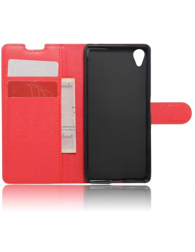 Etui sony Xperia XA simili-cuir