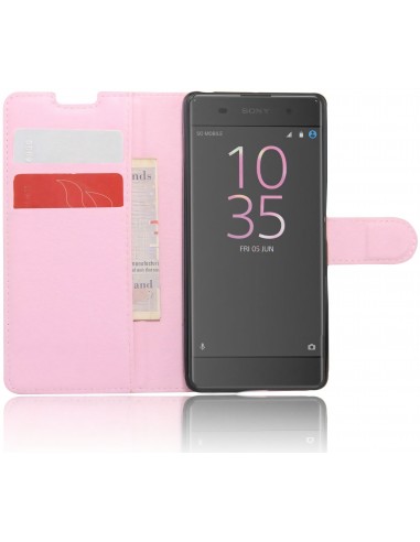 Etui sony Xperia XA simili-cuir